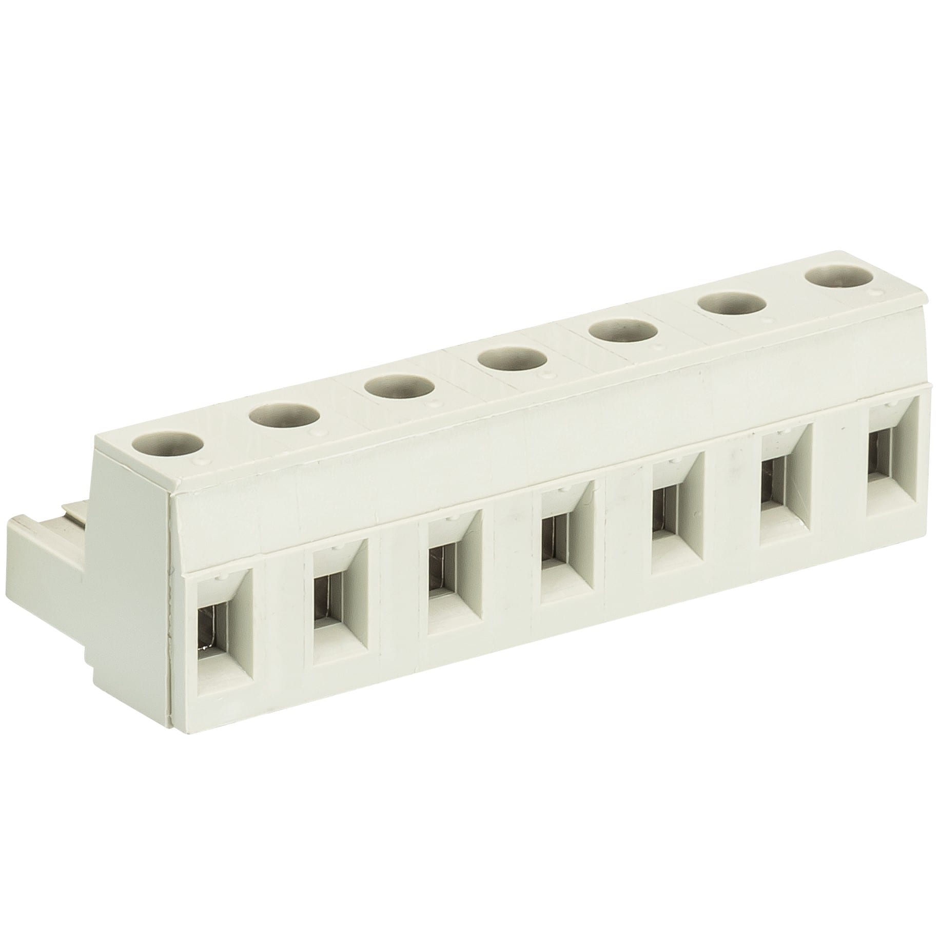 Connecteur Bornier Chariot 5,08 Mm - 5 Voies Femelle - Vert - Marque EuroClamp - Neuf