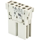 Wieland - insert modulaire bloc contacts fem fle buf 4 2,5 40 ag