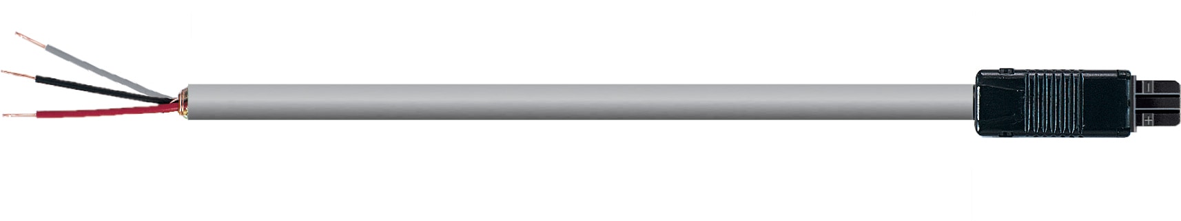 Wieland - cordon BST14i3 5m F/- 0,5² FB2Y Noir (Eca)