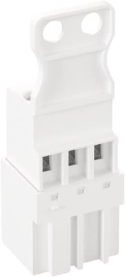 Wieland - connecteur rast5 femelle 2 pôles séries 8105 fuvla c1 blanc avec languette no fl