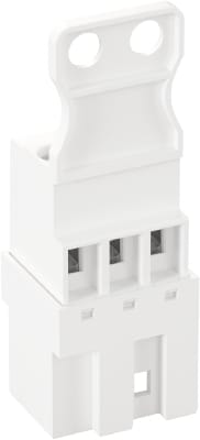 Wieland - connecteur rast5 F 3pôles séries 8105 fuvra c1 blanc avec languette no flame