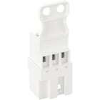 Wieland - connecteur rast5 F 3pôles séries 8105 fuvra c1 blanc avec languette no flame