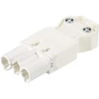 Wieland - connecteur GST18i3 mâle à Vis Blanc monté