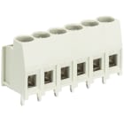 Wieland - connecteur PCB 5 pôles séries 8291 r sortie horizontale pas de 5,08mm sans marqu