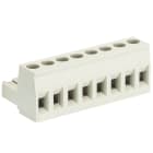 Wieland - connecteur PCB femelle 4 pôles séries 8113 b sortie horizontale pas de 5,00mm a