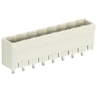 Wieland - embase droite PCB mâle fermée 8 pôles séries 8213 s pas de 5,08mm sans marquage