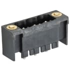 Wieland - embase droite PCB mâle fermée 2 pôles séries 8213 s e pas 5,08mm thr avec trou d