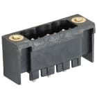 Wieland - embase droite PCB mâle fermée 12 pôles séries 8213 s e pas 5,08mm thr avec trou