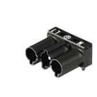 Wieland - connecteur GST18i3 ci coudé mâle à souder Gris