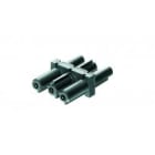 Wieland - adaptateur GST18i3 F --> ST18i3 M Noir