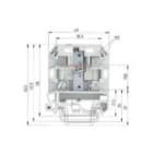 Wieland - borne d'aj.d.res.9785u/10 kohm/v0
