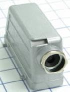 Wieland - capot taille 24 pour simple verrou + PE latéral PG13, IP54
