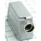 Wieland - capot taille 24 pour simple verrou + PE latéral PG13, IP54