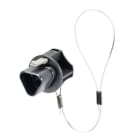 Wieland - bouchon RST20i2/3 pour femelle inutilisé Noir avec filin