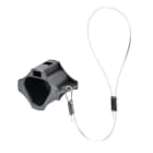 Wieland - bouchon RST20i2/3 pour mâle inutilisé Noir avec filin