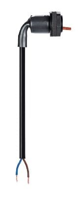Wieland - Cordon RST20i2 2x1,5² HO5VVF 5m embase F/- noir (Eca)