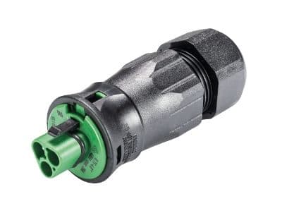 Wieland - Connecteur RST20i3 mâle à ressort 13-18mm vert