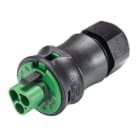 Wieland - Connecteur RST20i2 mâle à vis vert 10-14mm