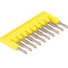 Wieland - Pontet de liaison 10 pôles pour borne push-in WTP 1,5² jaune