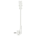 Wieland - Cordon GST18i3 3G1,5 HO5Z1Z1F 3m M/F Ivoire ss halogène (Eca)