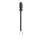 Wieland - Cordon RST08i3 F/- 3G0,75² HO5RNF 3m noir (Eca)