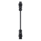 Wieland - Cordon RST20i5 5G1,5² HO5Z1Z1F 2m M/F noir ss halogène (Bca)