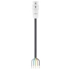 Wieland - Cordon RST20i5 5G1,5² HO5Z1Z1F 7m F/- gris ss halogène (Bca)