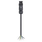 Wieland - Cordon RST20i5 5G2,5² HO5Z1Z1F 6m F/- noir ss halogène (Bca)