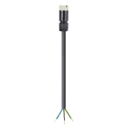 Wieland - Cordon RST08i3 M/- 3G0,75² HO5RNF 3m gris clair (Eca)