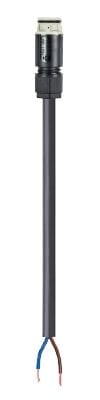 Wieland - Cordon RST08i2 F/- 2x0,75² HO5RNF 0,5m gris clair (Eca)
