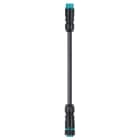 Wieland - Cordon RST16i5 M/F 3G1,5² HO5Z1Z1F 1m turquoise ss halogène (Bca)