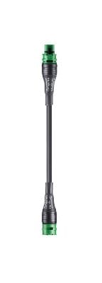 Wieland - Cordon RST20i3 3G2,5² HO5Z1Z1F 2m M/F vert ss halogène (Bca)