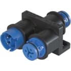 Wieland - Répartiteur RST08i2 1E/2S bleu clair