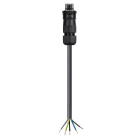 Wieland - Cordon RST25i5 2,5m M/- HO5Z1Z1-F 5G6² Gris béton
