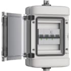 Wieland - Boite PVC 1E/1S RST25i5 avec protection tri FI C16A-6kA