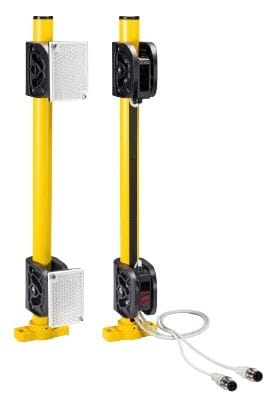 Wieland - Muting-Sensor-Set for L-Muting including 2 Sensors with 2 m Connection Cable M12