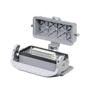 Wieland - embase revos femelle sub-d 50 pôles taille 16 avec couvercle