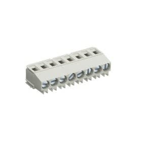 Wieland - connecteur PCB 6 pôles séries 8291 sortie verticale pas de 5,08mm avec marquage