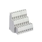 Wieland - connecteur PCB 21 pôles triple étage séries 8291 d sortie horizontale pas de 5,0