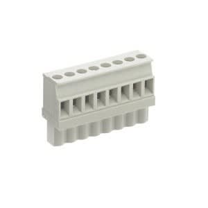 Wieland - connecteur PCB femelle 12 pôles séries 8113 b vl sortie verticale pas de 5,00mm