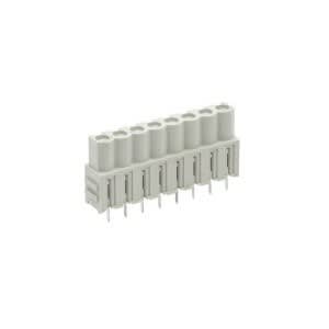 Wieland - embase droite PCB  femelle 4 pôles séries 8213 bl pas de 5,08mm avec marquage