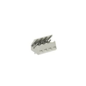 Wieland - embase PCB mâle incliné ouverte 16 pôles pas 5,08mm sans marquage séries 8213 s