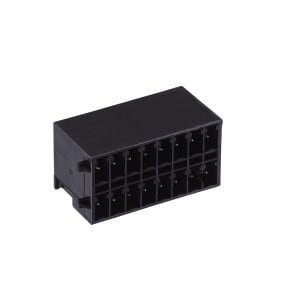 Wieland - embase PCB mâle droit double rangée 6 pôles séries 8513 s pas de 3,50mm sans mar