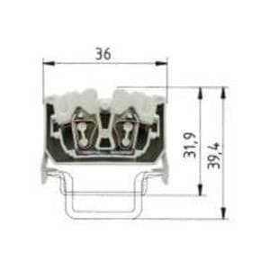 Wieland - borne jxt.de contwkf2,5/md/35 verte