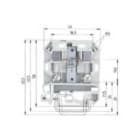 Wieland - borne d'aj.d.res.9785u/10 kohm-spt/v0