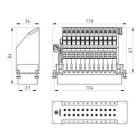 Wieland - adaptateur multipôles revos bas bas kl 24 4,0 50