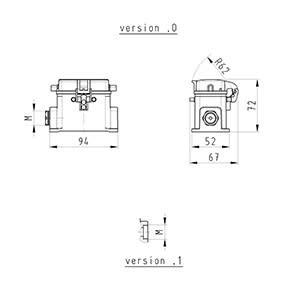 Wieland - embase bas gut gh 10 m20 a0-bas