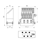 Wieland - indic. de fusion pow bas wr 6 6,0 69 ag-multipôle adaptateur