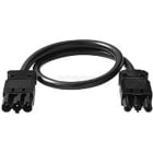 Wieland - cordon ST18i3 3m M/F 3G1,5 HO5VVF Noir (Eca)