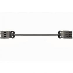 Wieland - cordon GST18i4 3m M/F 2,5² HO5Z1Z1F Noir ss halogène (Eca)